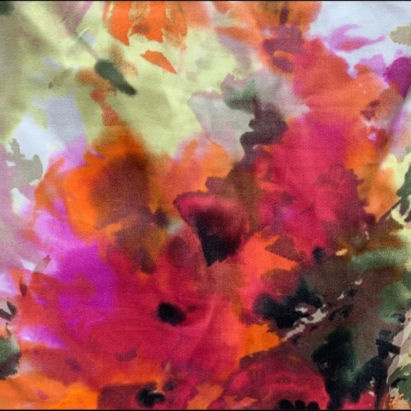 5/$25❄️J. Crew The Pencil Skirt Floral Skirt SZ 14 - Picture 2 of 4